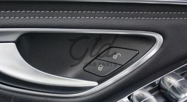 Botões Tranco de Portas Esquerdo Preto Mercedes-Benz Class C E GLC W205 W213 W253 2015-2021 - Image 2