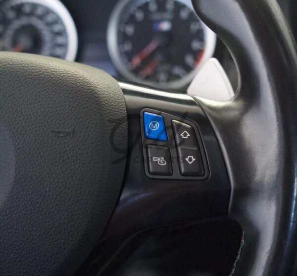 Botão Volante Azul &apos;&apos;M&apos;&apos; BMW Série 1 3 E81 E82 E87 E88 E90 E91 E92 E93 2004-2012 - Image 2