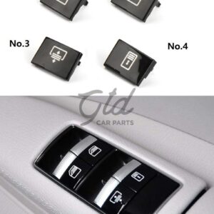 Botões P/ Comutador de Vidros Passageiros Traseiros Mercedes-Benz Classe S W221 2009-2013