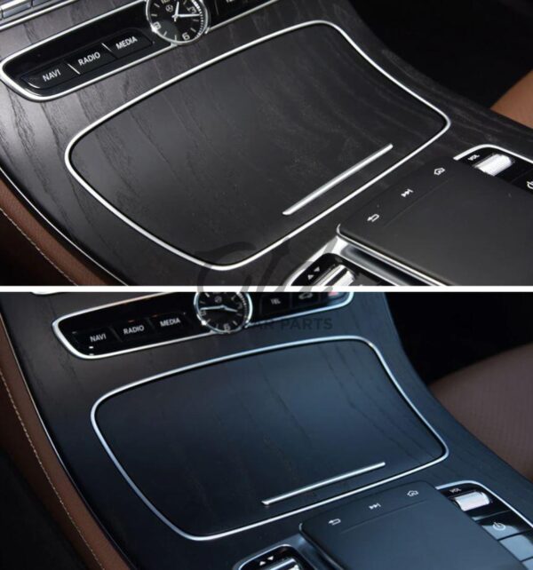 Friso Cromado Cinzeiro Consola Mercedes-Benz Classe E W213 2015-2020 - Image 2