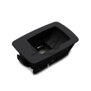 Base P/ Interruptor de Vidros Passageiro Preta BMW Série 3 E90 E91 E92 2004-2012