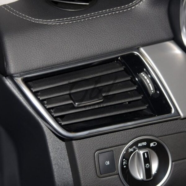 KIT Reparação Grelhas Ventilação Frontal Esquerda Preto Brilhante Mercedes-Benz GLE GLS W166 W292 2015-2019 - Image 2