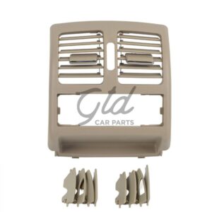 Ventilação Central Traseira Bege Mercedes-Benz Classe C E W204 W207 2007-2016 Versão 2