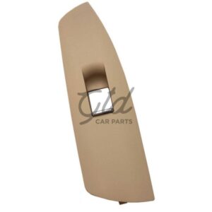 Moldura Bege Comutador de Vidros Frontal Direito BMW Série 7 F01 F02 2009-2016