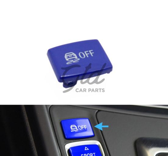 Conjunto 3 Botões Azul Régua Sport BMW Série 1/2/3/4 F20 F30 F33 F36 2012-2019 - Image 2