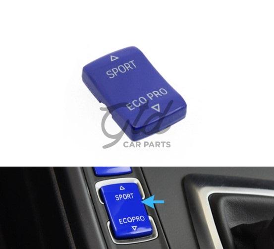 Conjunto 3 Botões Azul Régua Sport BMW Série 1/2/3/4 F20 F30 F33 F36 2012-2019 - Image 3