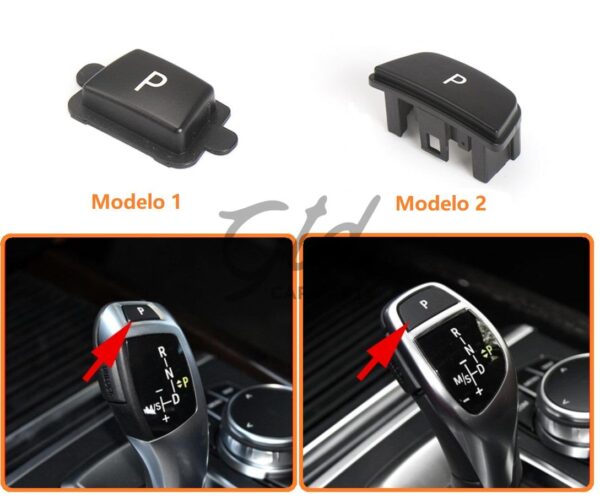 Botão &apos;&apos;P&apos;&apos; Caixa Automática Vermelho BMW X5 X6 F15 F16 2013-2019 - Image 2
