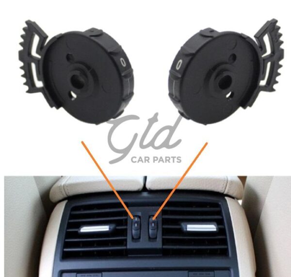 Reguladores Ventilação Traseira BMW Série 5 F10 F11 F18 2010-2017