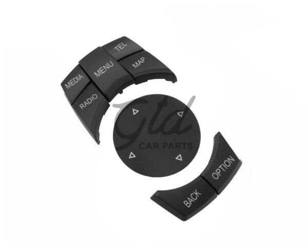 Conjunto de 6 Botões IDRIVE NBT BMW 1/2/3/4/5/6/7 X3 X4 X5 X6  F25 F15 F16 F30 F10 F01 Versão 1 - Image 2
