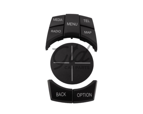 Conjunto de 6 Botões IDRIVE NBT BMW 1/2/3/4/5/6/7 X3 X4 X5 X6  F25 F15 F16 F30 F10 F01 Versão 2 - Image 2