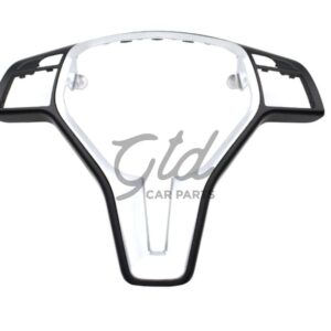 Moldura 25mm Volante Preto/Cromada Mercedes-Benz AMG Classe A B C E CLA GLA CLS W176 W246 W204 W212 2011-2019