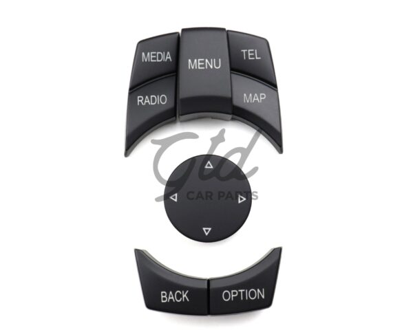 Conjunto de 6 Botões IDRIVE CIC BMW X1 X5 X6 Série 1/3/5 E81 E90 E60 MEDIA - Image 3