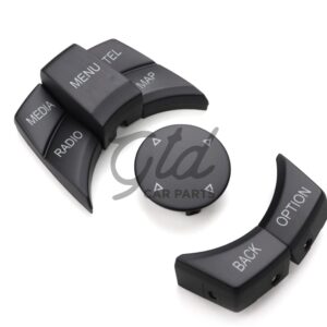 Conjunto de 6 Botões IDRIVE CIC BMW X1 X5 X6 Série 1/3/5 E81 E90 E60 MEDIA