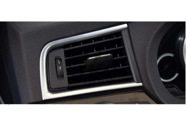 Grelha Ventilação Frontal Esquerda Cromada Série 5 GT F07 2010-2017 - Image 3