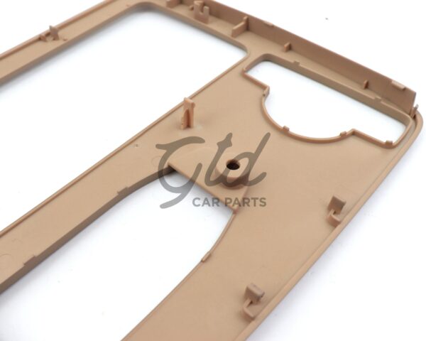 Moldura Consola Central Amarelo Escuro Mercedes-Benz Classe C E W204 W207 W212 2007-2013 - Image 3
