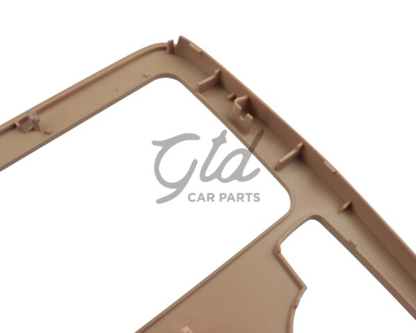 Moldura Consola Central Amarelo Escuro Mercedes-Benz Classe C E W204 W207 W212 2007-2013 - Image 4