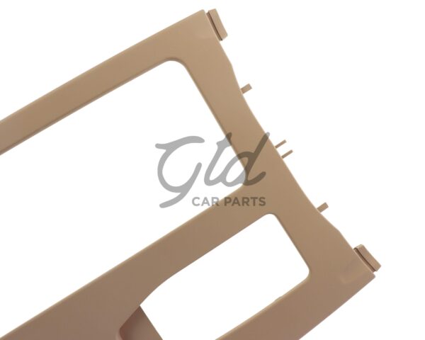 Moldura Consola Central Amarelo Escuro Mercedes-Benz Classe C E W204 W207 W212 2007-2013 - Image 8