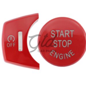 Botões Start Stop + Auto OFF Vermelho BMW X3 X4 X5 X6 F25 F26 F15 F16 2011-2018 VERSÃO 1