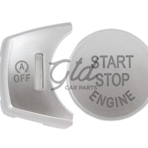 Botões Start Stop + Auto OFF Cinza Prata BMW X3 X4 X5 X6 F25 F26 F15 F16 2011-2018 VERSÃO 1
