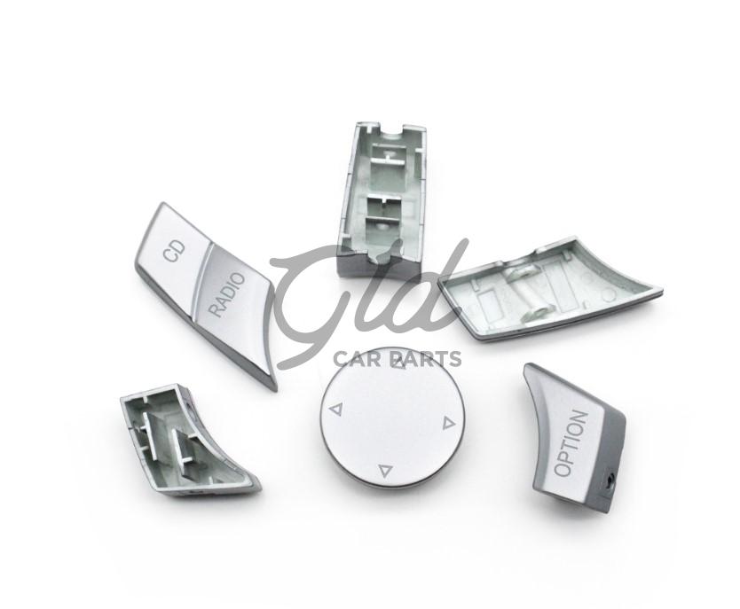 Conjunto de 6 Botões IDRIVE CIC BMW 1/2/3/4/5/6/7 X3 X4 X5 X6 - CD - Image 2