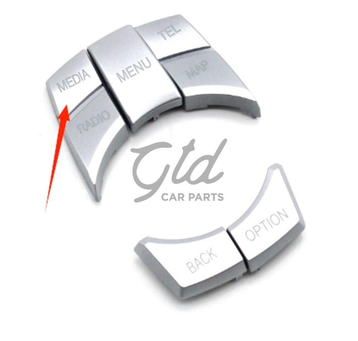 Conjunto de 5 Botões IDRIVE NBT BMW 1/2/3/4/5/6/7 X3 X4 X5 X6 F25 F15 F16 F30 F10 F01