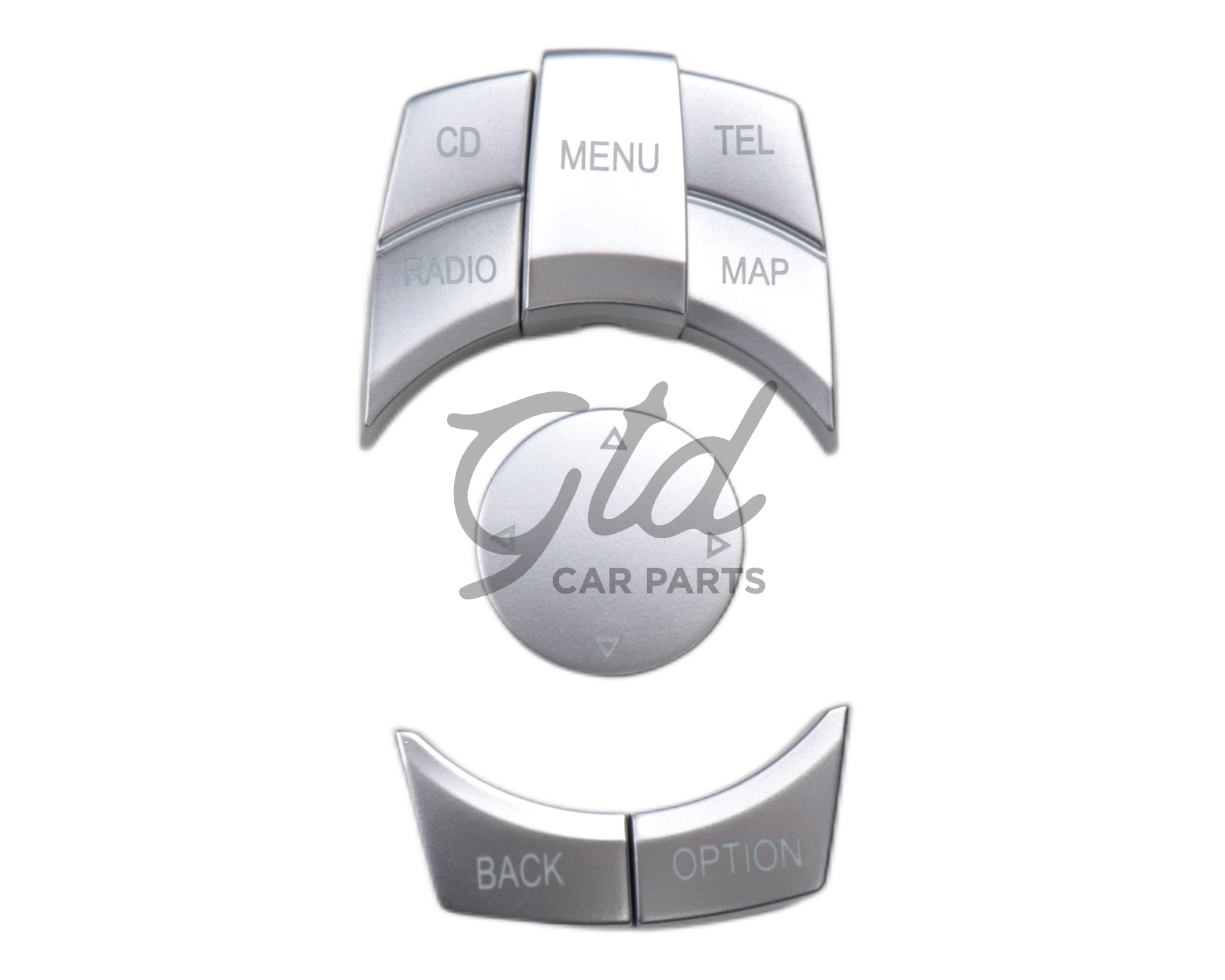 Conjunto de 6 Botões IDRIVE CIC BMW X1 X5 X6 Série 1/3/5 E81 E90 E60 CD - Image 6