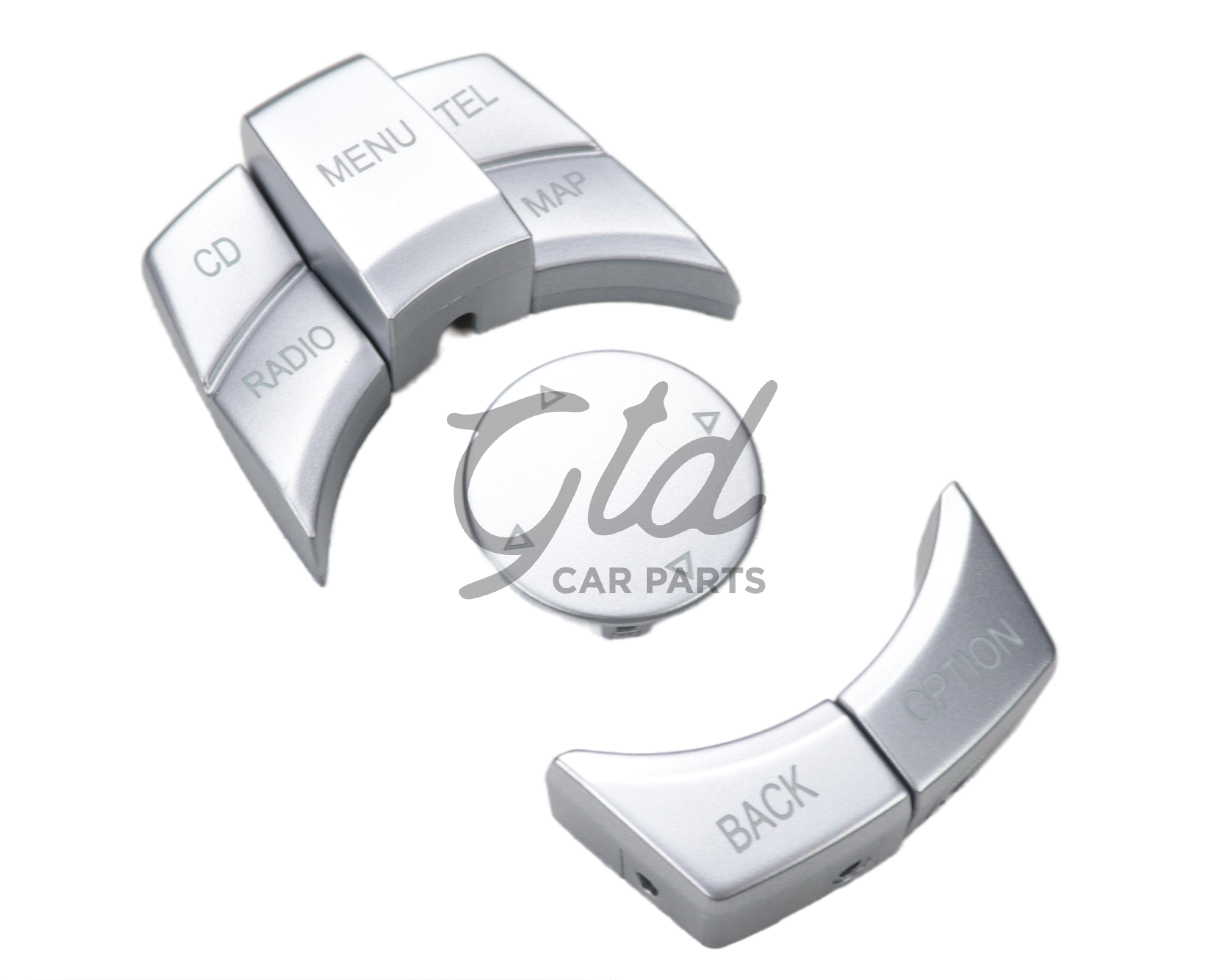 Conjunto de 6 Botões IDRIVE CIC BMW X1 X5 X6 Série 1/3/5 E81 E90 E60 CD