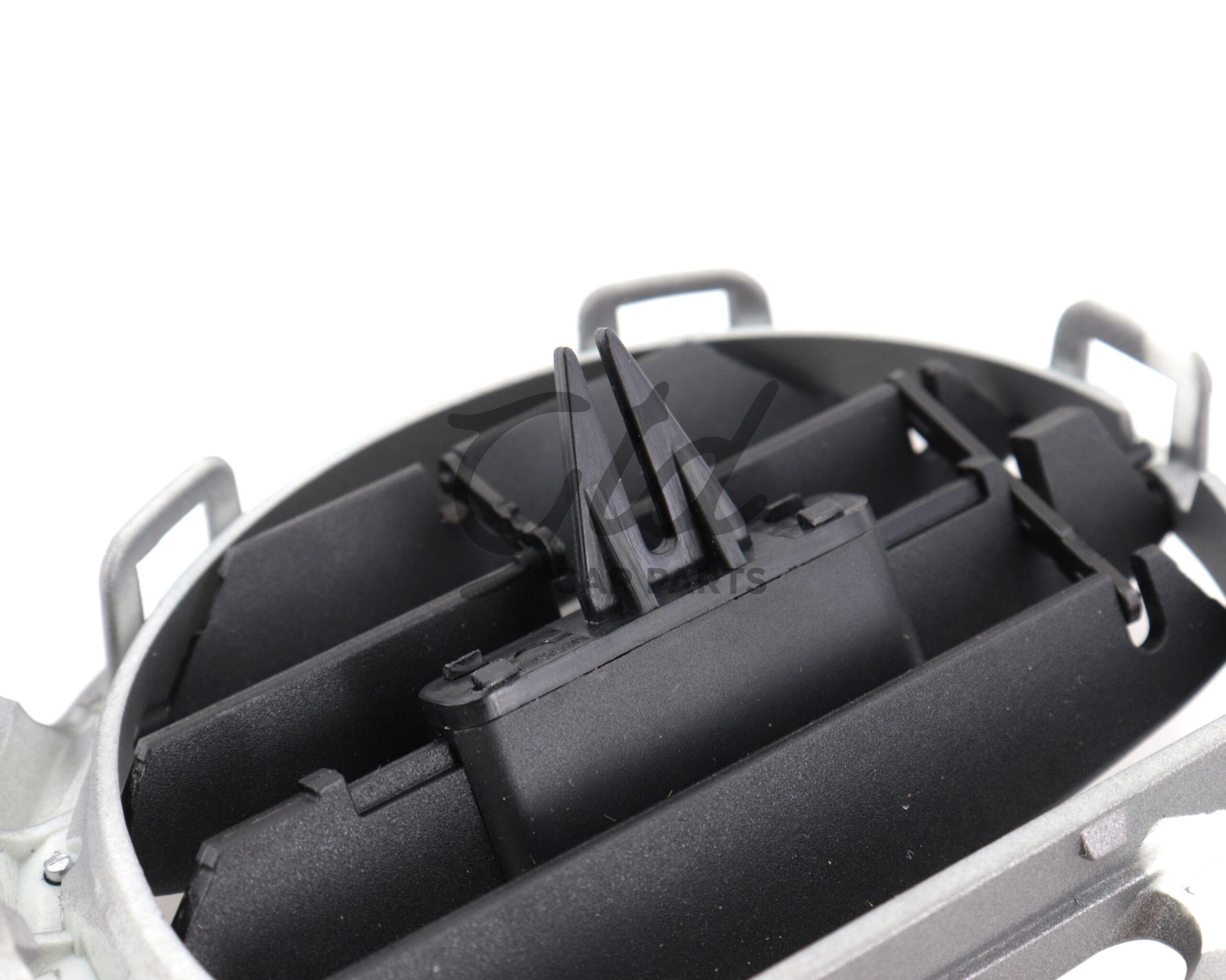 Grelha de Ventilação Frontal Cinza C/ Cromado Porsche Boxster Cayman 987 2006-2012 - Image 2