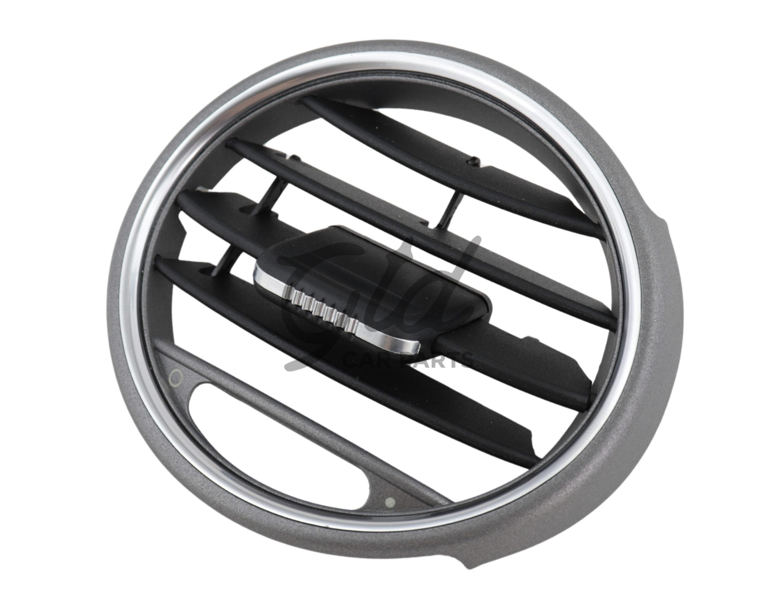 Grelha de Ventilação Frontal Cinza C/ Cromado Porsche Boxster Cayman 987 2006-2012