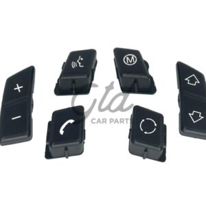 Botões P/ Comandos Volante BMW Série 1 3 X1 E81 E82 E87 E90 E91 E84 Versão 2