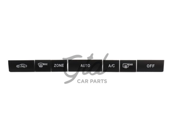 Conjunto de 7 Botões Módulo Ar Condicionado Mercedes-Benz Classe E W207 W212 2009-2016 - Image 2