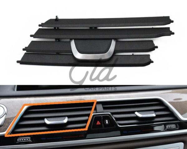 KIT Reparação Grelha Ventilação Frontal Central Esquerda BMW Série 7 Series G11 G12 2016-2022