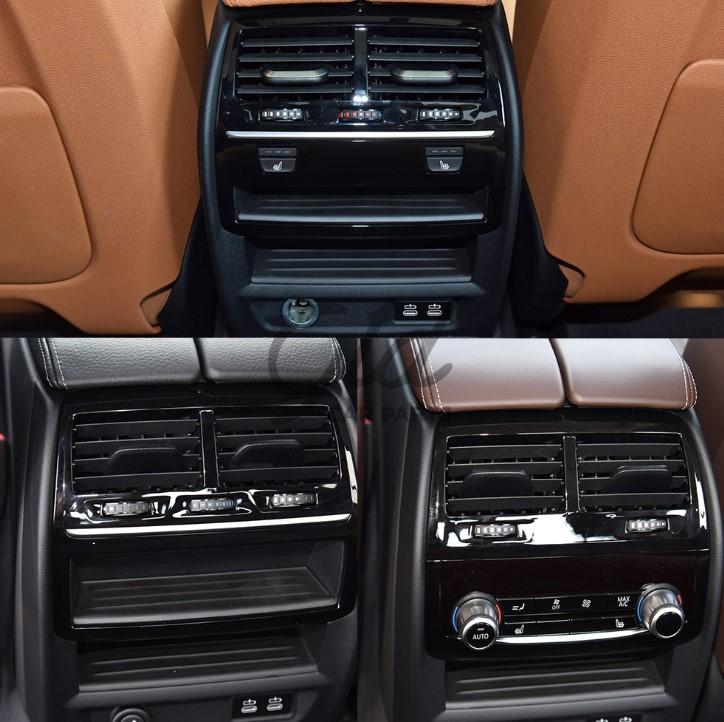 Moldura Ventilação Traseira Preto BMW Série 5 6GT G30 G31 G32 2020-2022 - Image 4