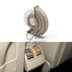 Regulador do Ar Ventilação Central Traseira Bege Claro Mercedes-Benz C E GLK W204 W212 W207 2007-2016
