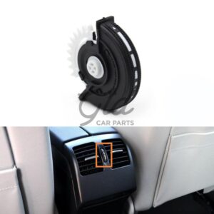 Regulador do Ar Ventilação Central Traseira Preto Mercedes-Benz C E GLK W204 W212 W207 2007-2016