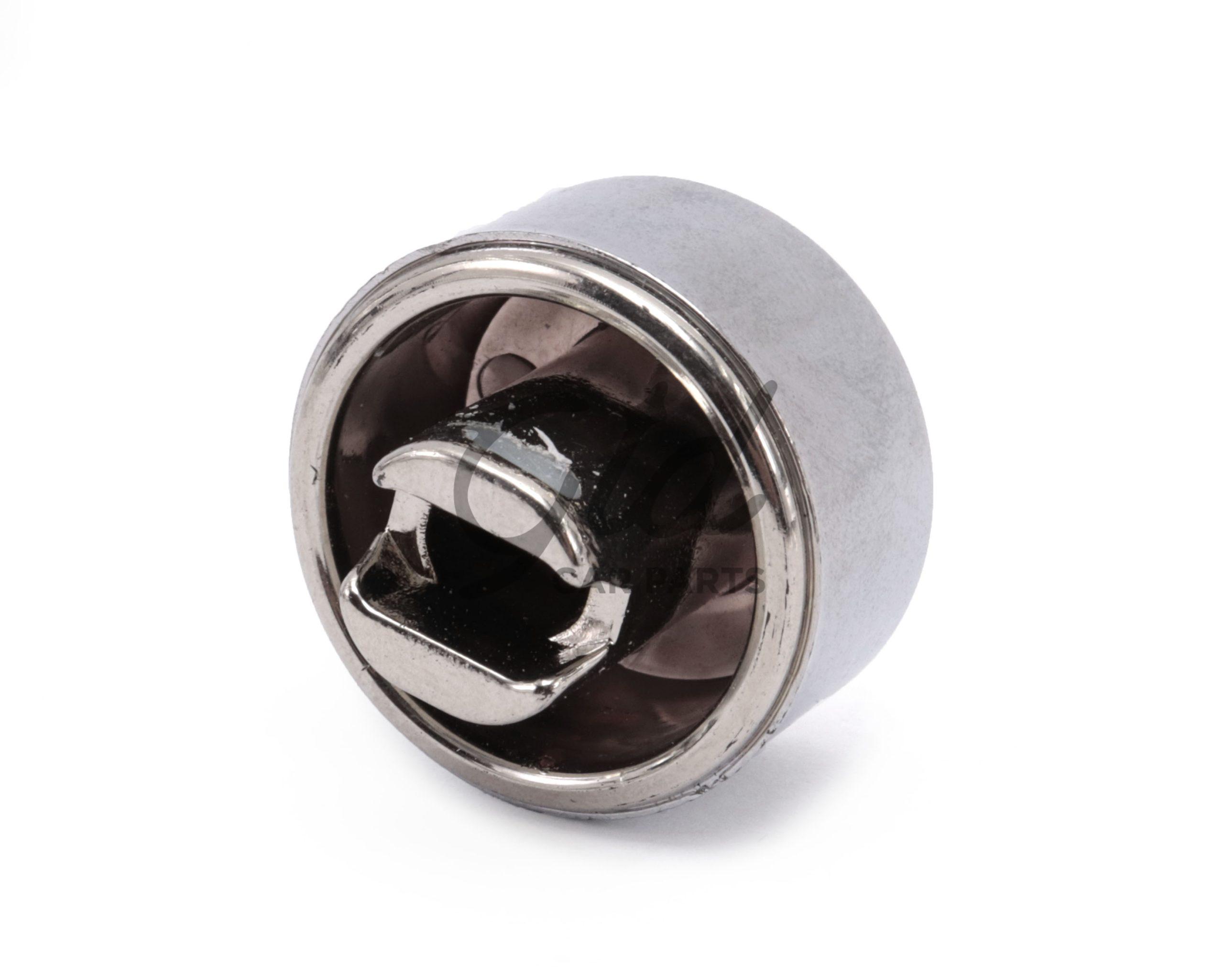 Botão Cromado Travão de Mão Citroen C3 MK3 C-Elysee C4 Cactus Peugeot 207 208 301 - Image 2