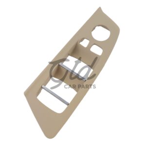 Moldura Bege Interruptor de Vidros Frontal Esquerdo Condutor BMW Série 5 G30 G31 G38 F90 2017-2020