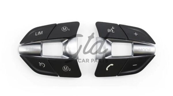 Pack 10 Botões Volante Pack M  BMW Série 1 2 3 4 5 6 7 X1 X2 X3 X4 X5 X6 M Série F 2010-2019 Versão B