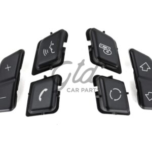 Pack 6 Botões Comandos de Volante BMW Série 3 X1 E90 E91 E92 E84 2005-2015 Versão A