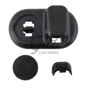 Fixador Frontal Pala de Sol Lateral Preto MINI F55 F56 F60 2014-2022