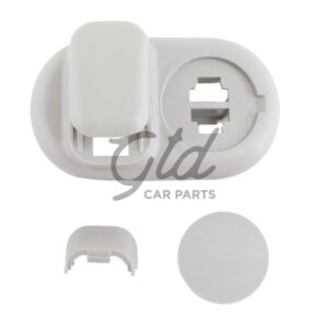 Fixador Traseiro Pala de Sol Lateral Cinza MINI F55 F56 F60 2014-2022