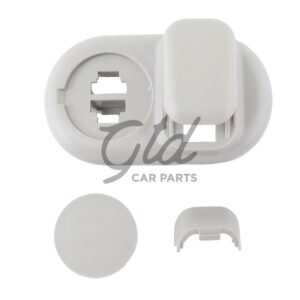Fixador Frontal Pala de Sol Lateral Cinza MINI F55 F56 F60 2014-2022