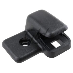 Fixador Frontal Pala de Sol Lateral Preto MINI R55 R56 R60 2007-2014