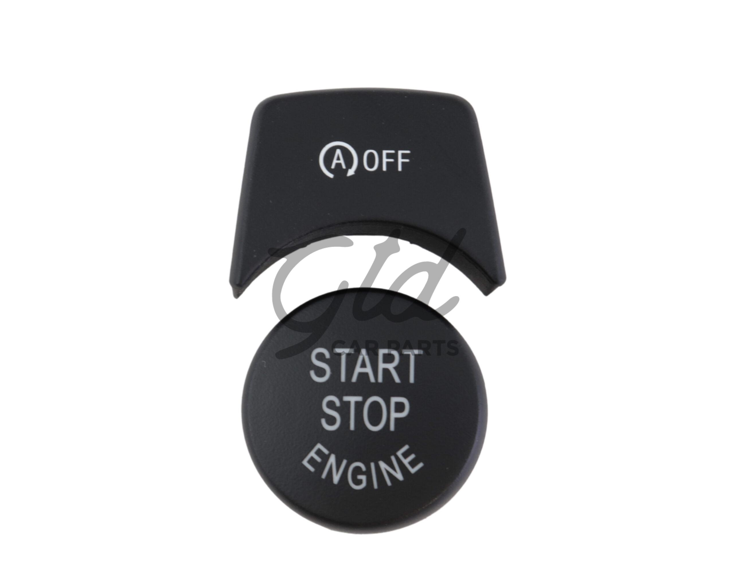 Botão Start Stop + Auto Preto BMW Série 1 2 3 4 F20 F22 F30 F36 2012-2020