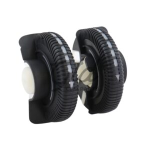 Conjunto 2 Reguladores Ventilação Frontal Central Preto Mercedes-Benz Classe E W211 2003-2008