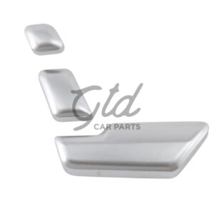 Botões Cromados Regulador Banco Frontal Esquerdo Elétrico Mercedes-Benz Classe C GLK E ML W204 W207 W212 W166