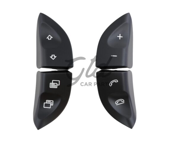 Botões Comando de Volante Preto Mercedes-Benz Classe S CL W220 W215