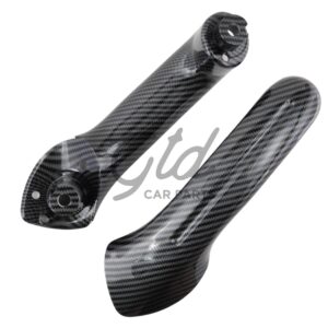 Puxador Efeito Carbono Traseiro Esquerdo Volkswagen Golf Jetta MK4 1999-2004