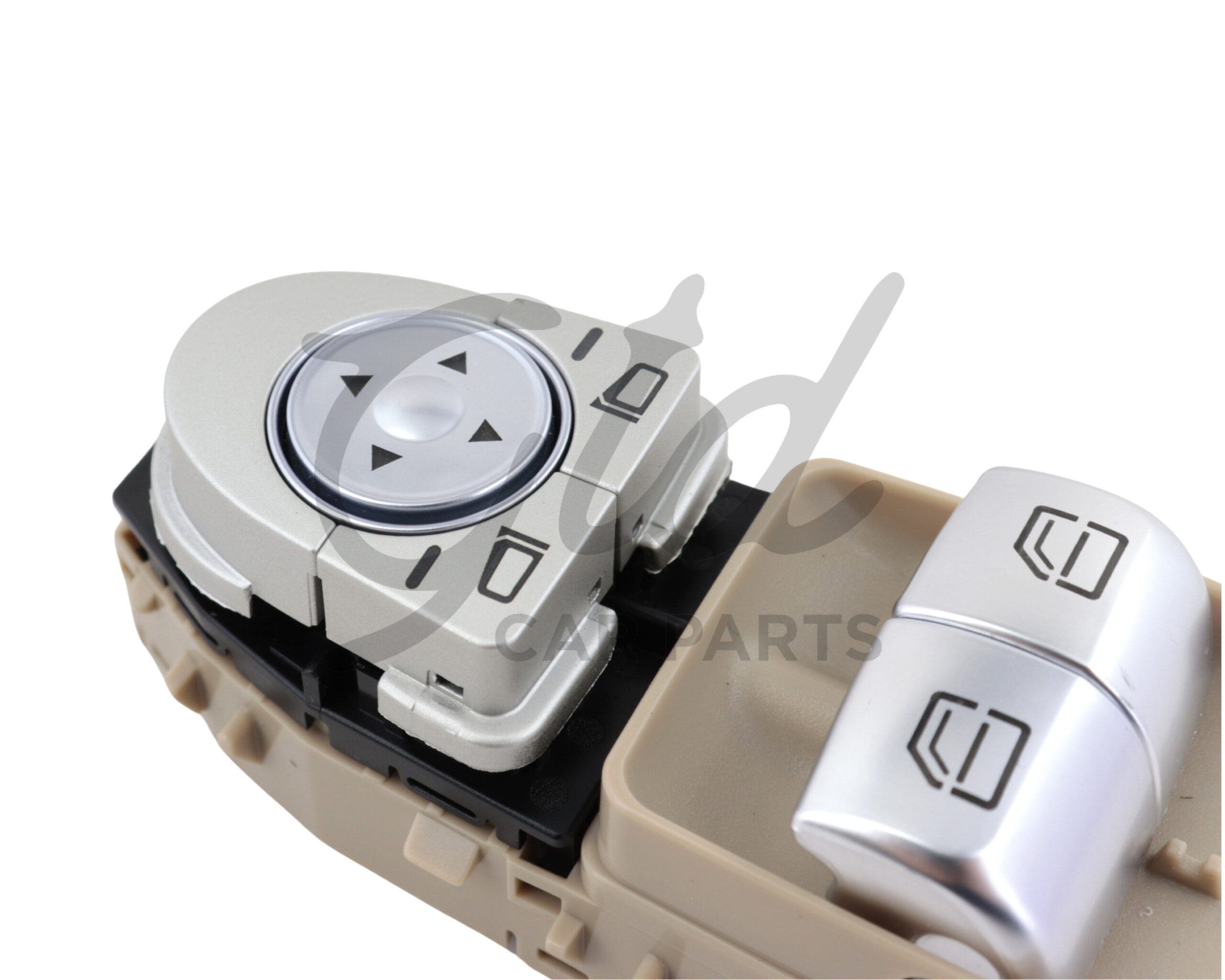 Comutador Vidros Condutor Bege Mercedes-Benz W205 2015-2021 S/ Esp Rebatível - Image 3
