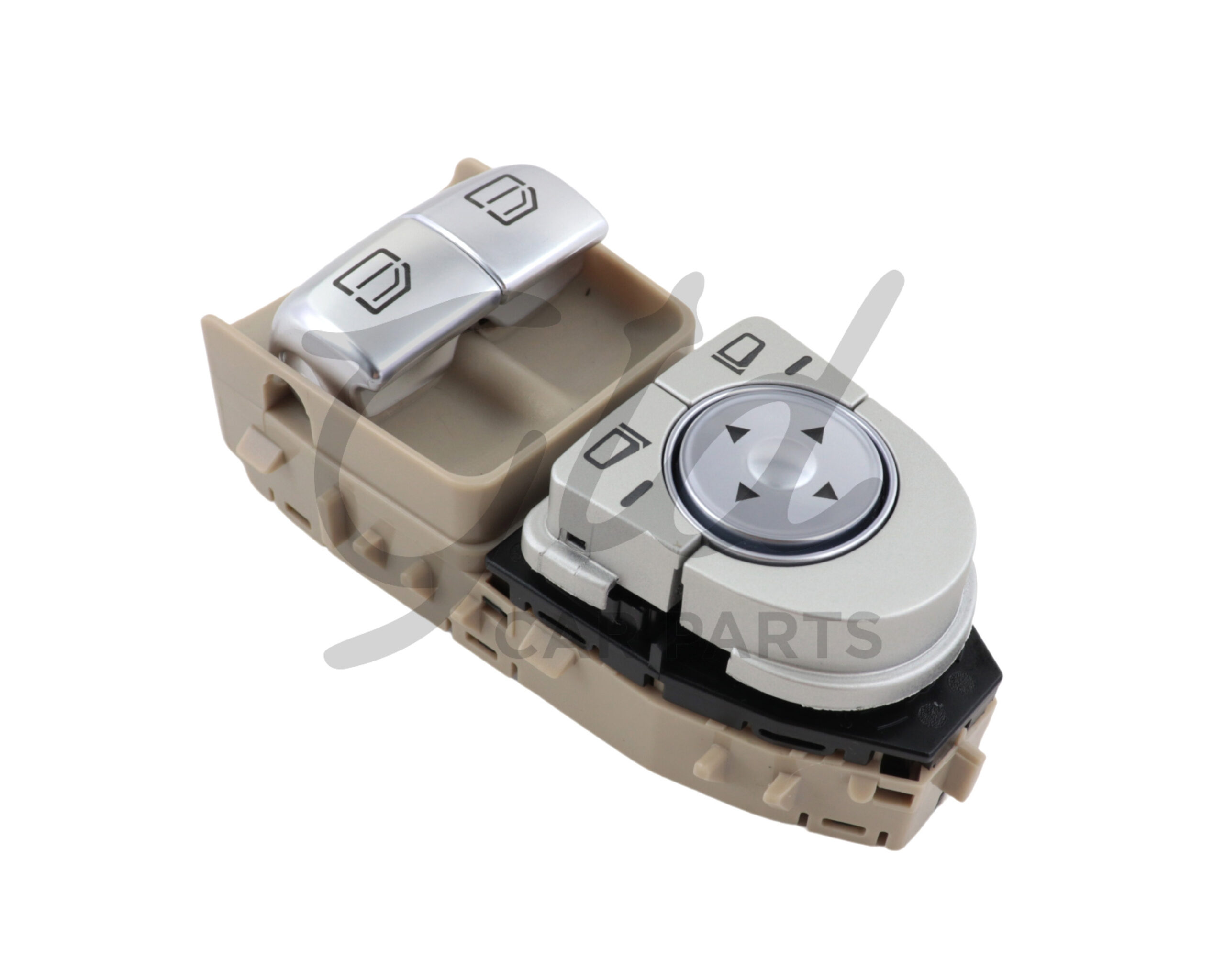 Comutador Vidros Condutor Bege Mercedes-Benz W205 2015-2021 S/ Esp Rebatível - Image 4